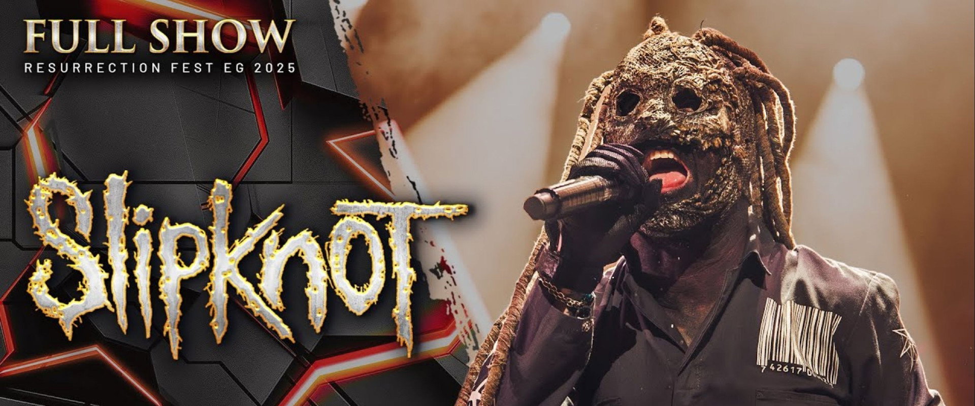 Slipknot - Live at Resurrection Fest EG 2025 backdrop