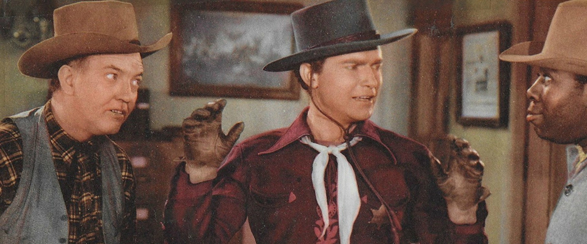 Two Gun Sheriff backdrop