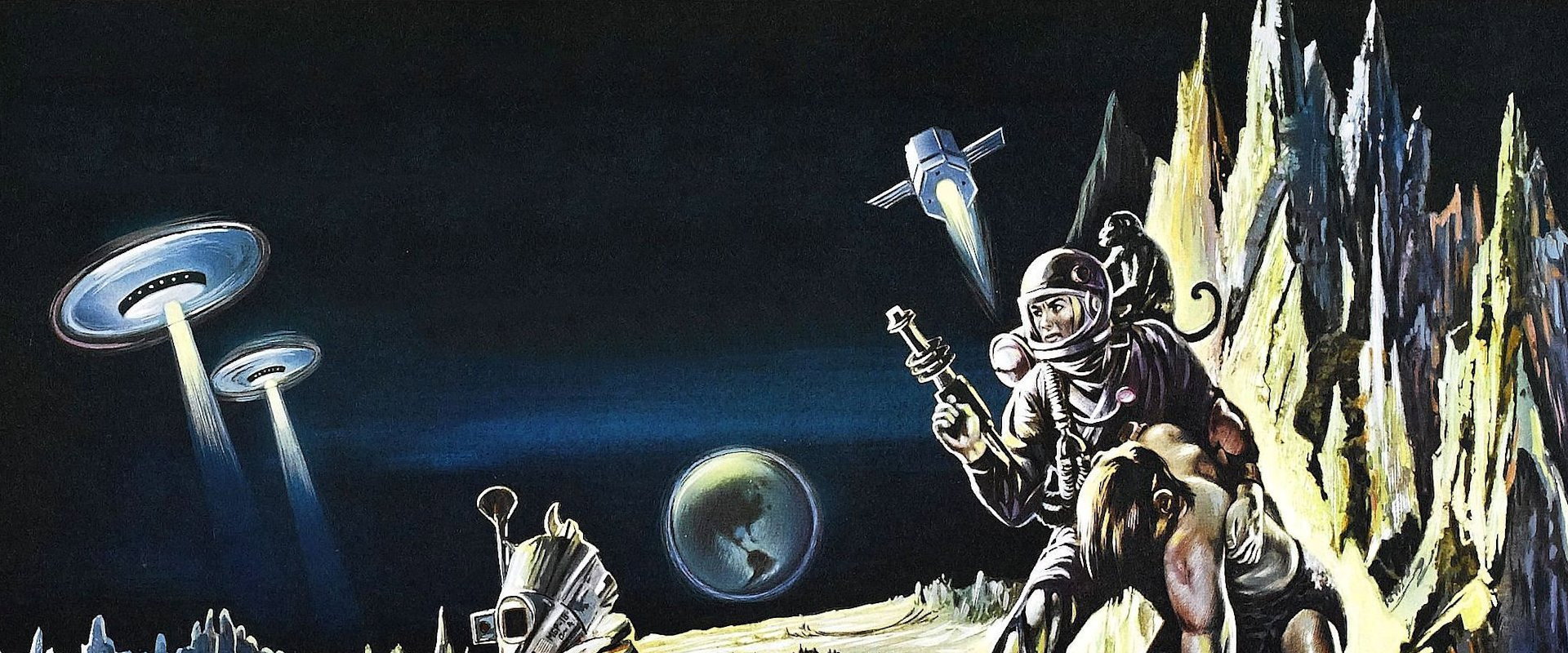 Robinson Crusoe on Mars backdrop