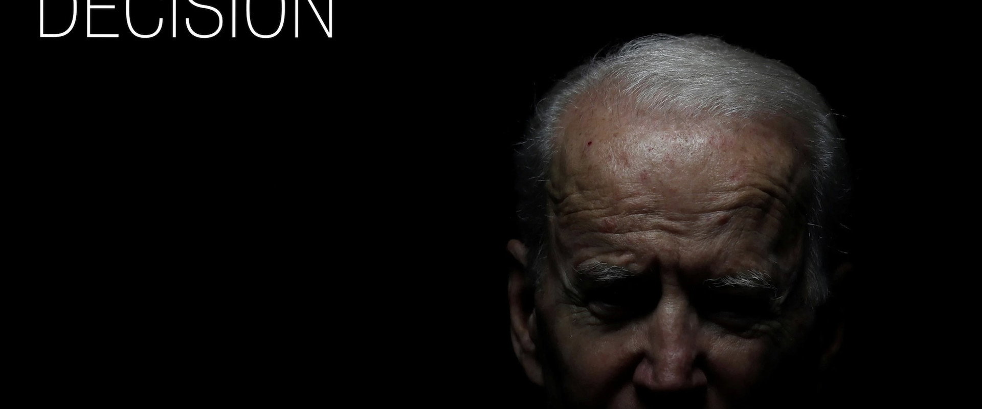 Biden's Decision backdrop