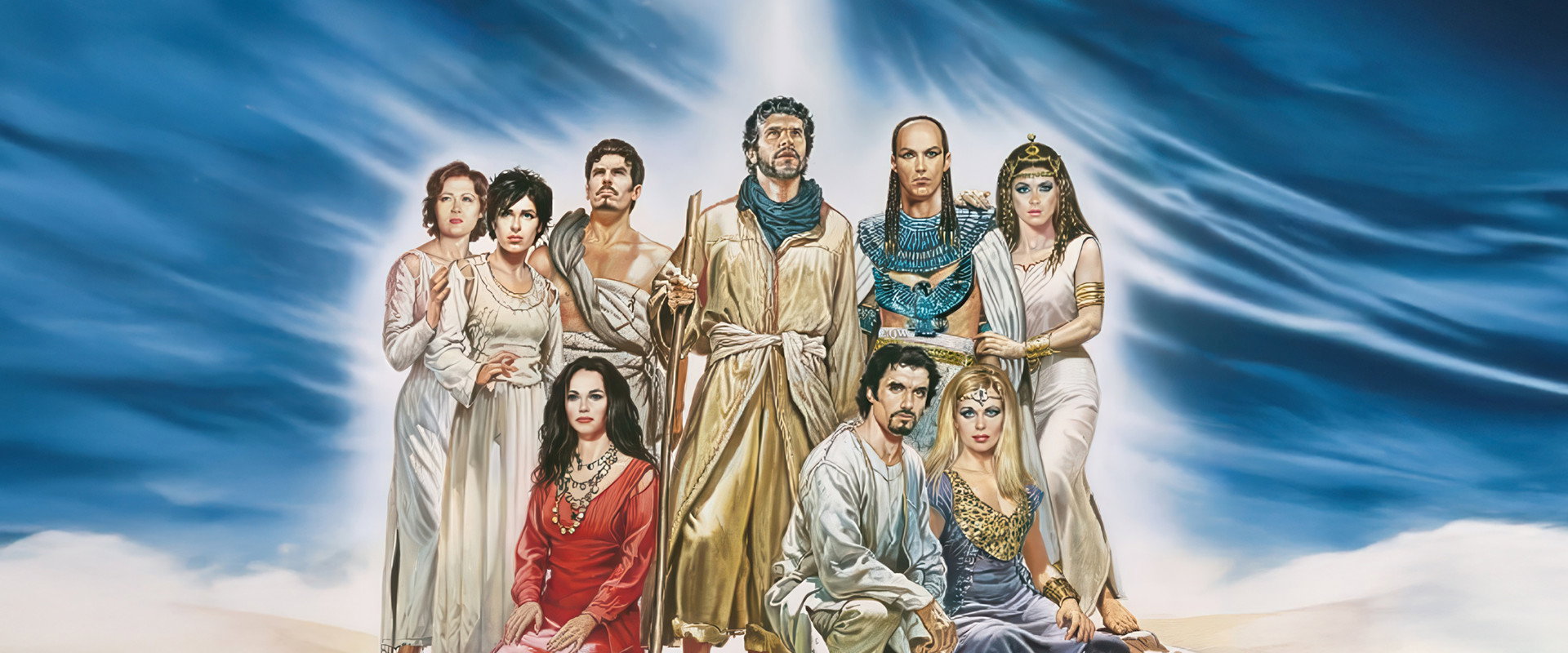 The Ten Commandments backdrop