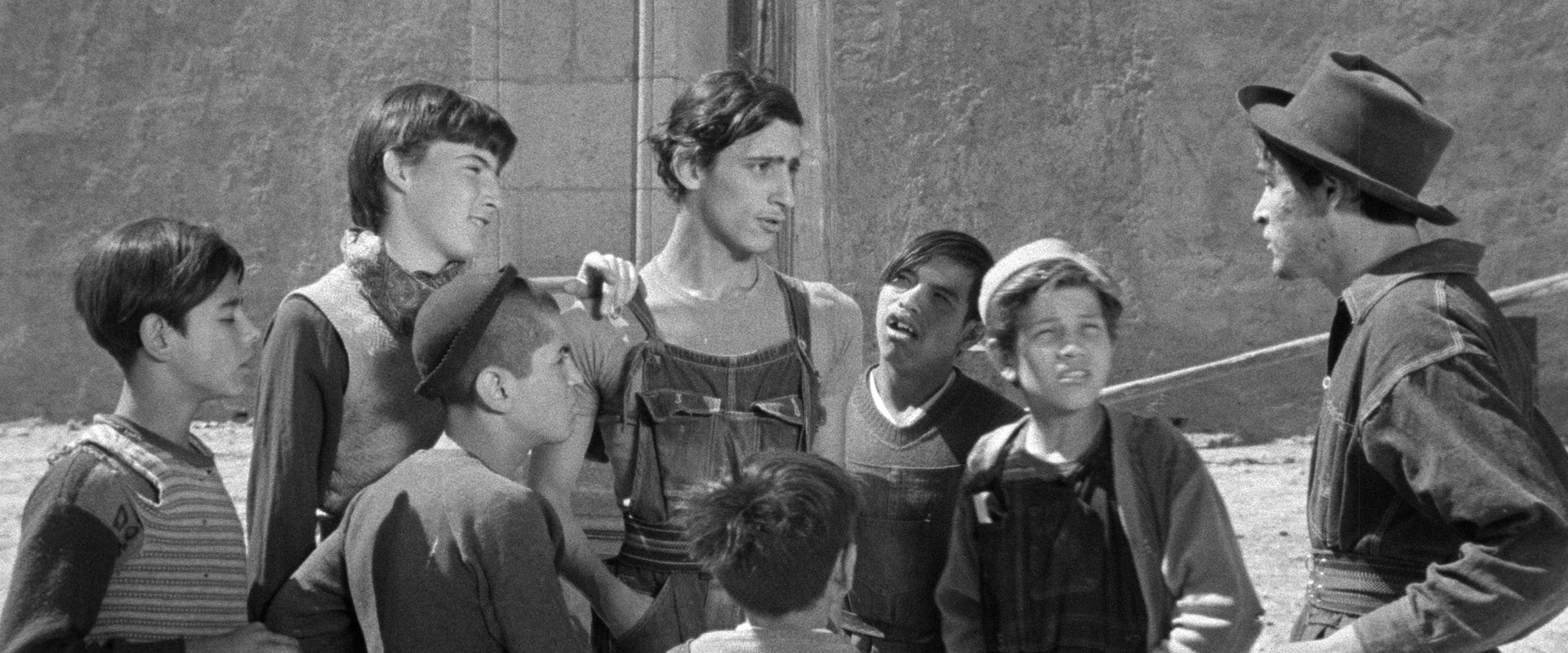 The Young and the Damned backdrop