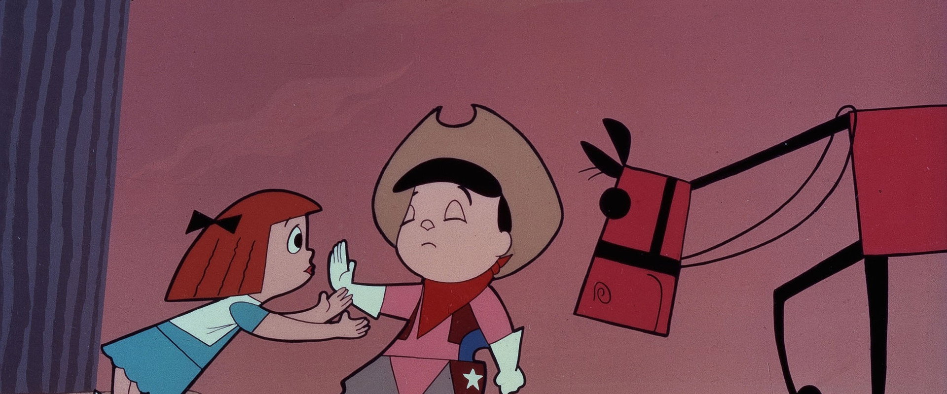 A Cowboy Needs a Horse backdrop