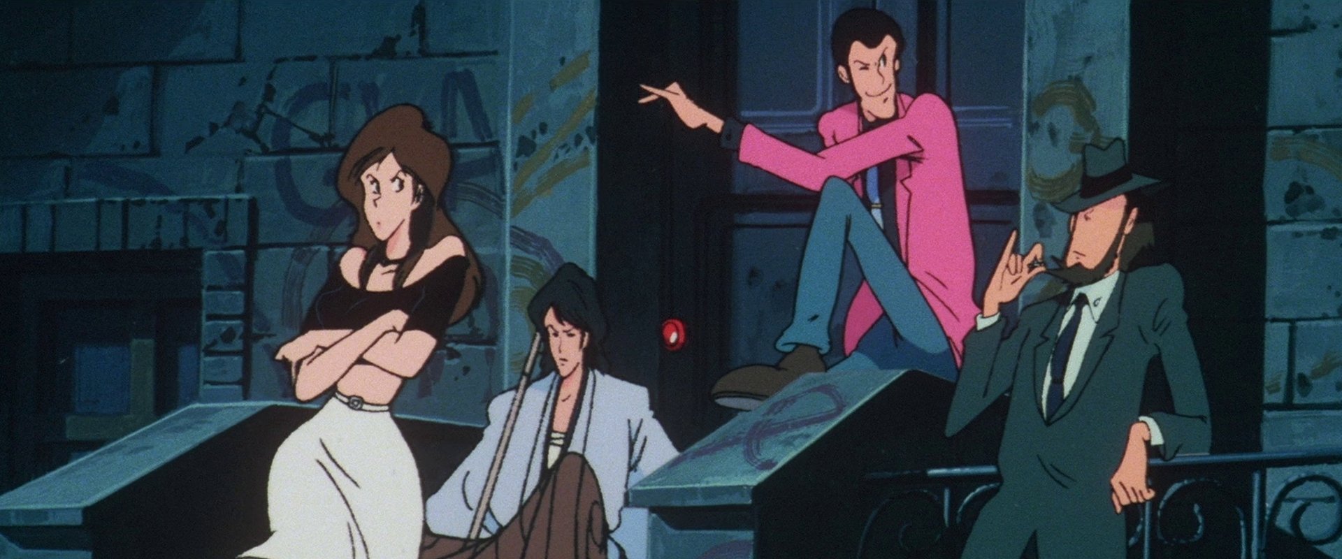 Lupin the Third: The Legend of the Gold of Babylon backdrop