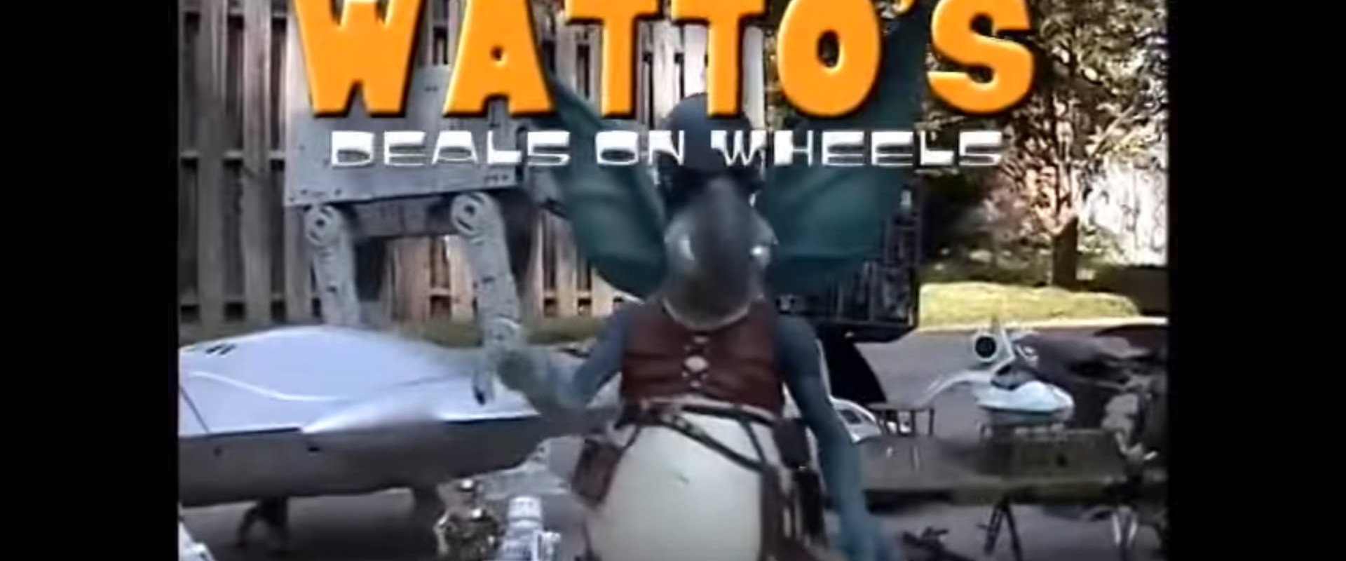 Crazy Watto backdrop