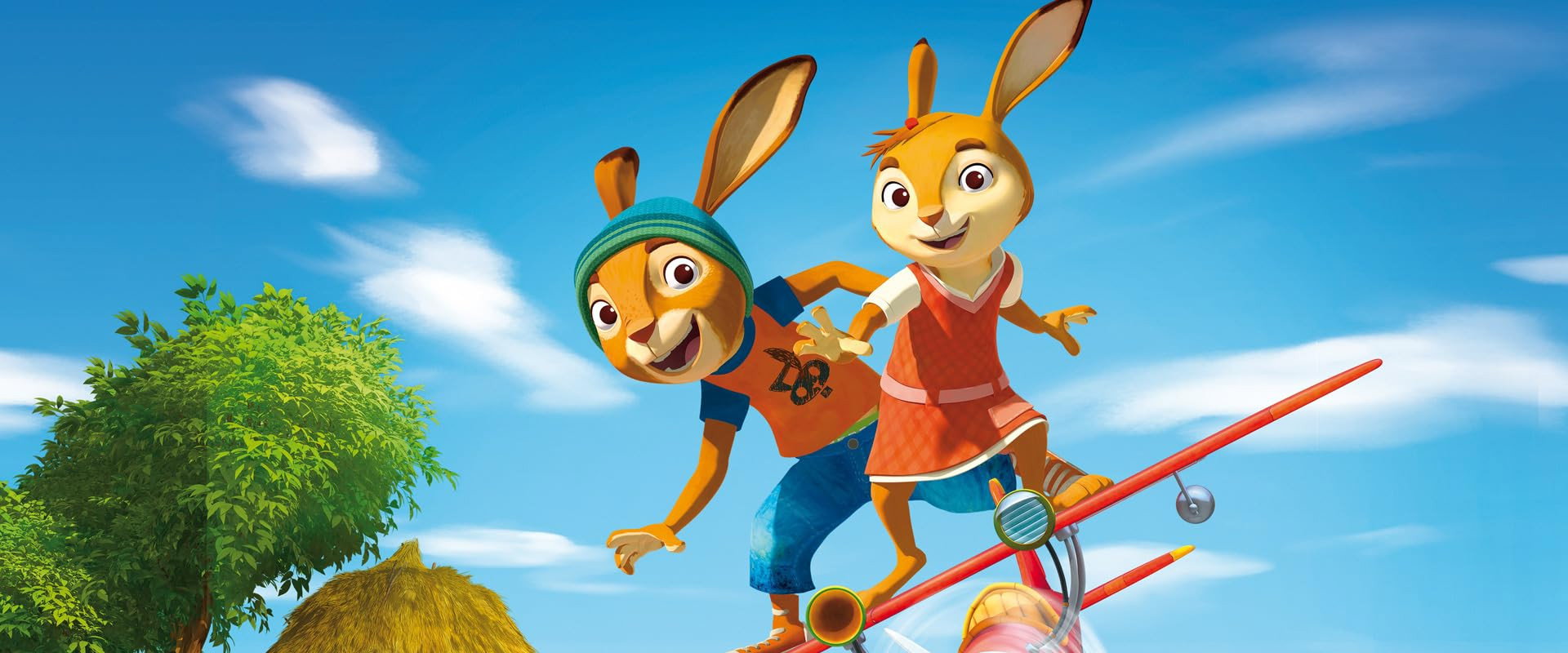 Rabbit School: Guardians of the Golden Egg backdrop