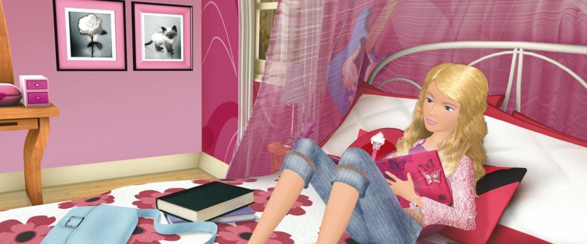 The Barbie Diaries backdrop