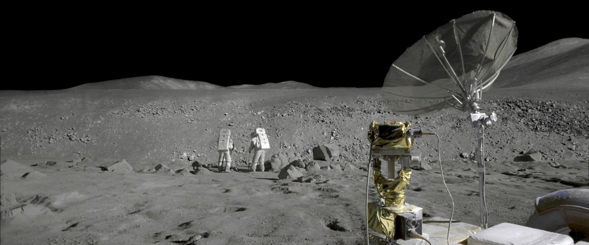 Magnificent Desolation: Walking on the Moon backdrop