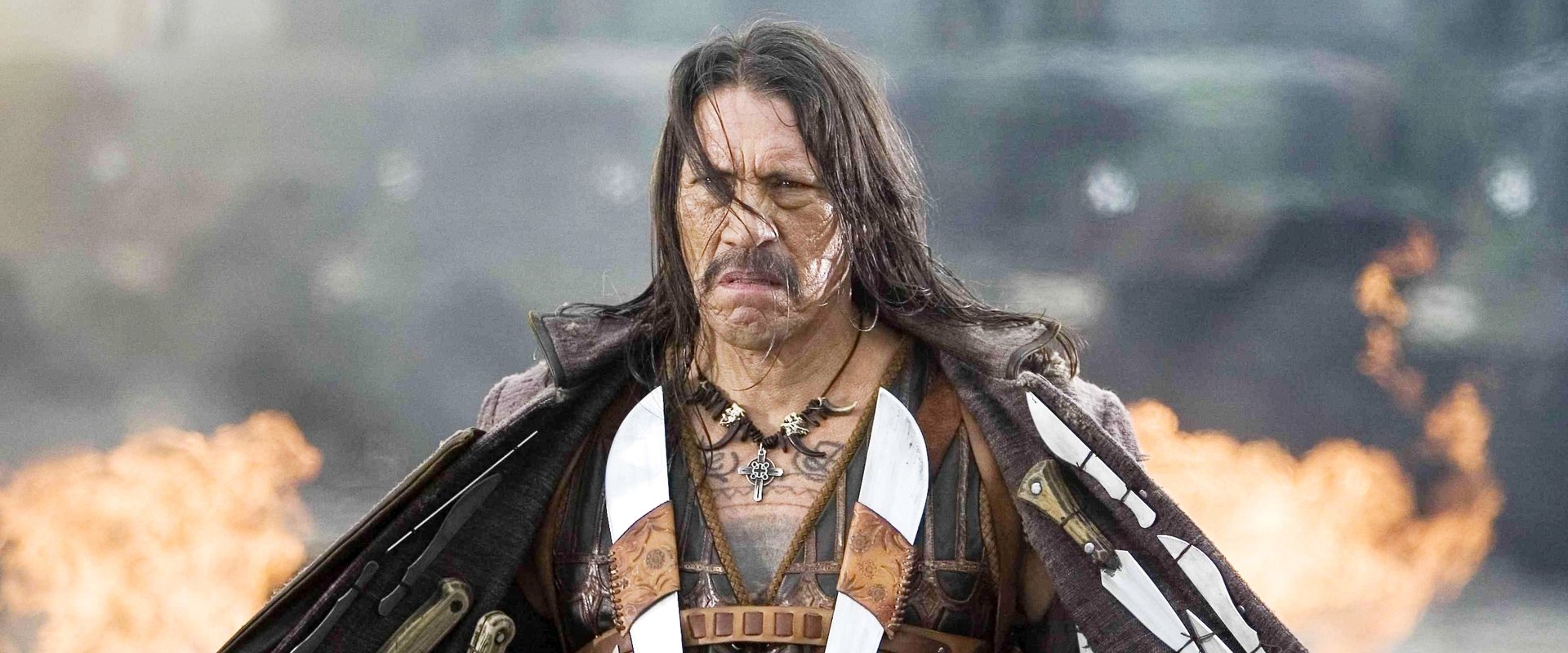 Machete backdrop