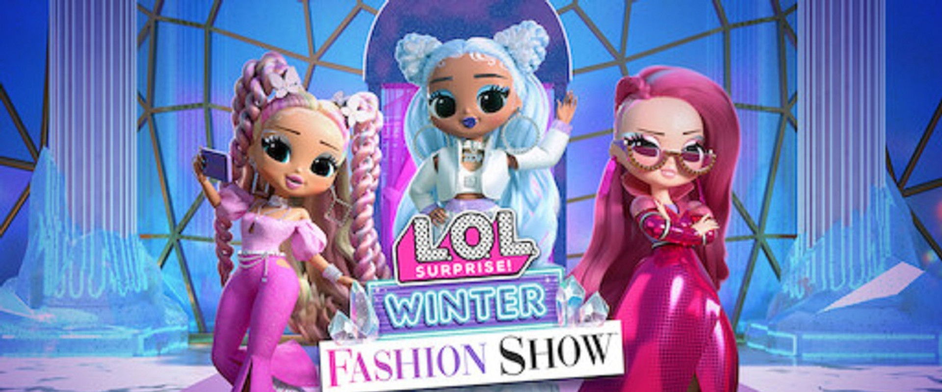 L.O.L. Surprise! Winter Fashion Show backdrop