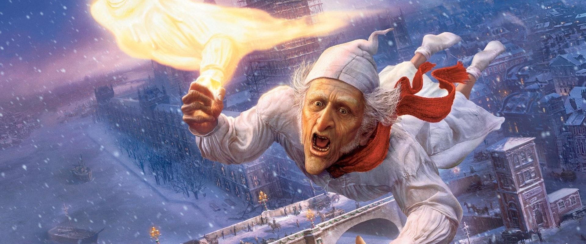 A Christmas Carol backdrop