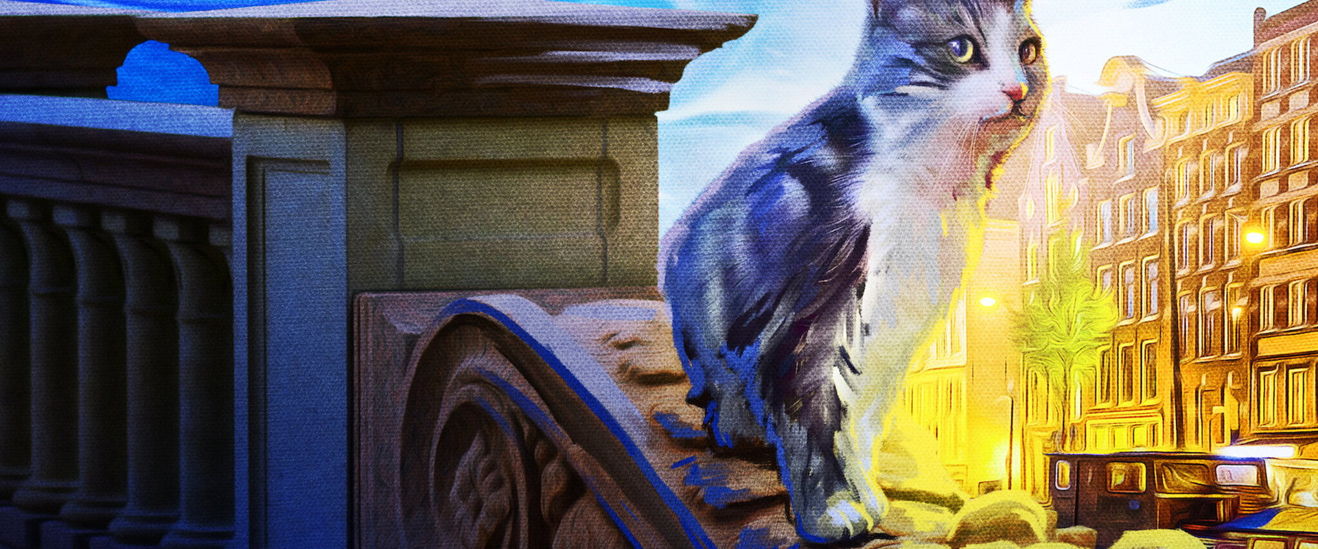 Kitty Love: An Homage to Cats backdrop