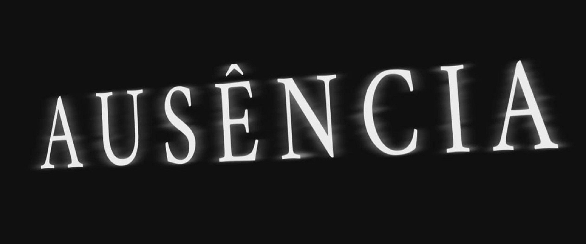 Ausência backdrop