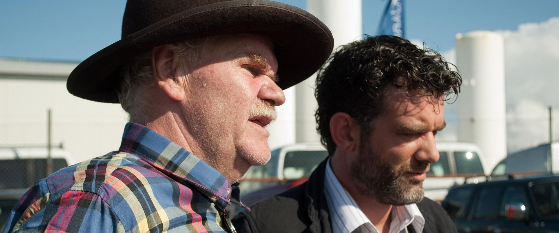 Polite People backdrop