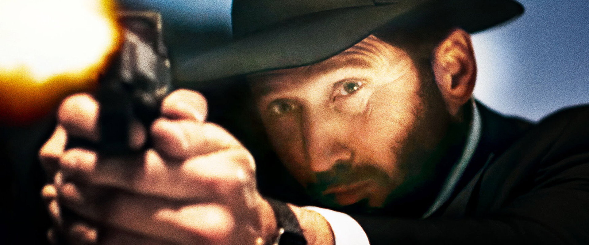 Guns & Moses backdrop