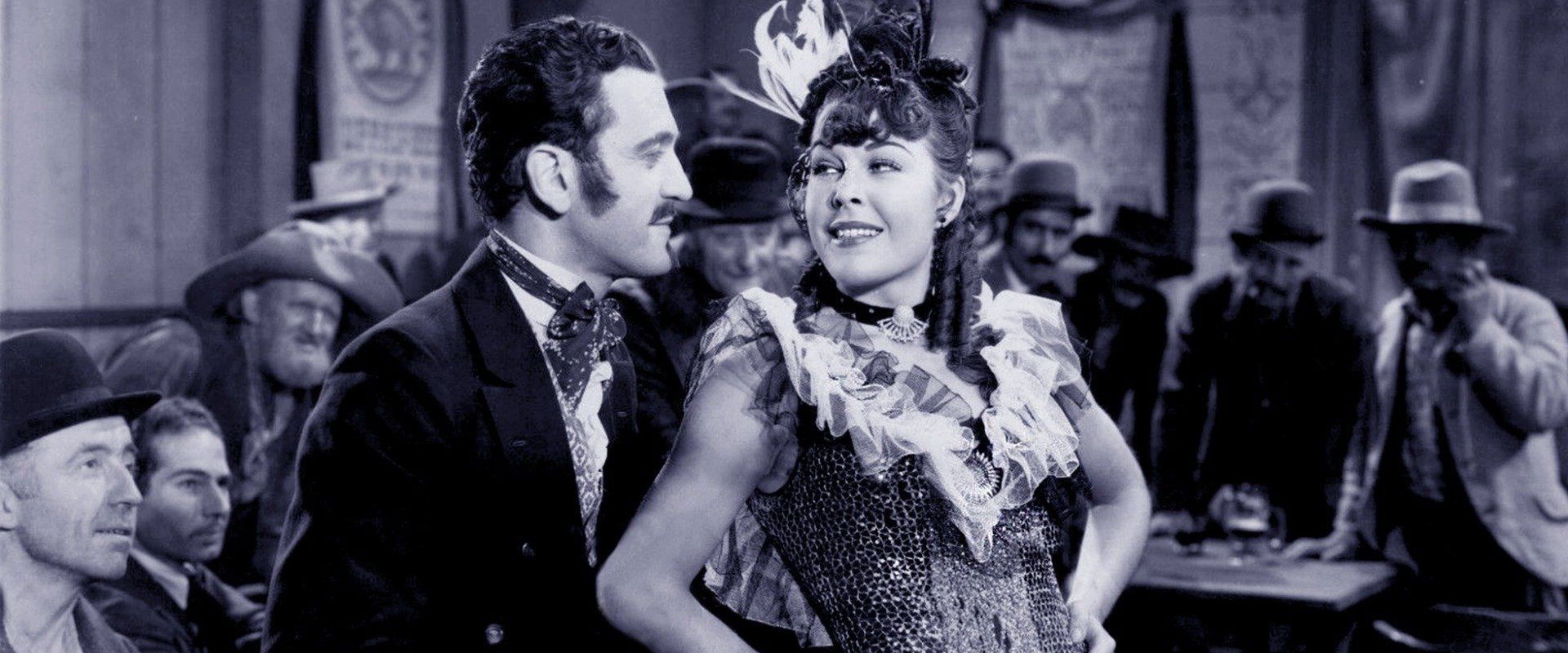 The Luck of Roaring Camp backdrop