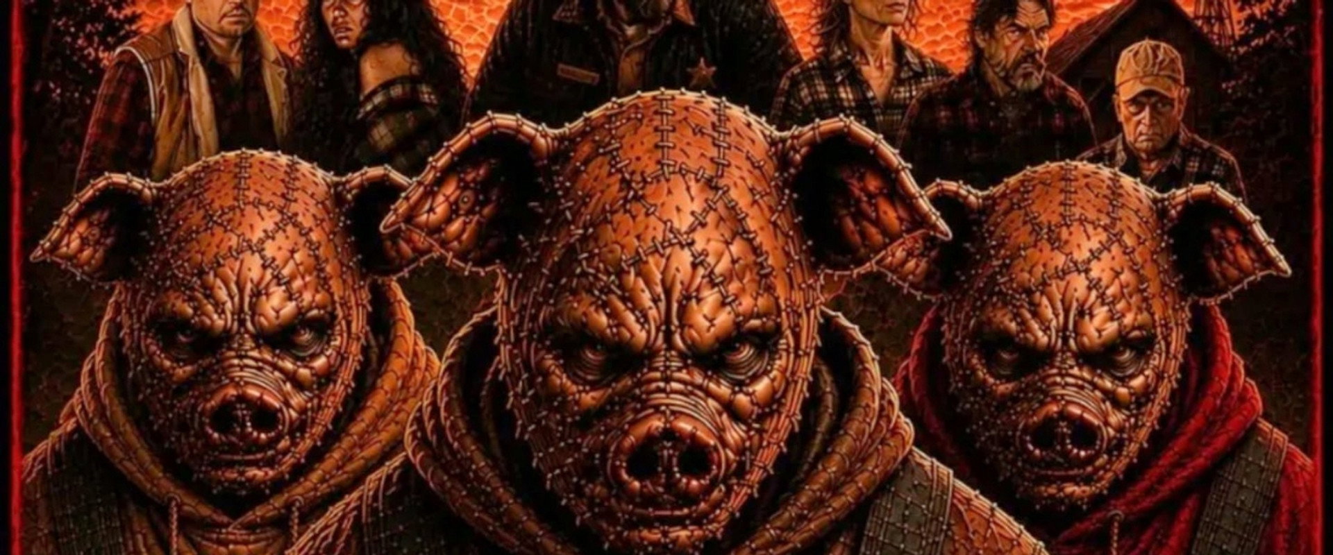 The 3 Killer Pigs backdrop