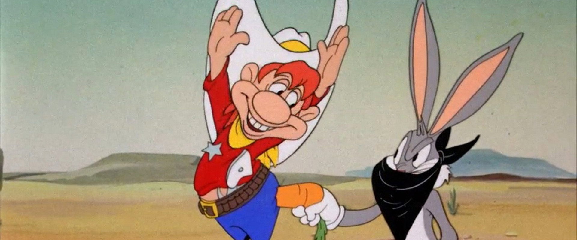 Buckaroo Bugs backdrop