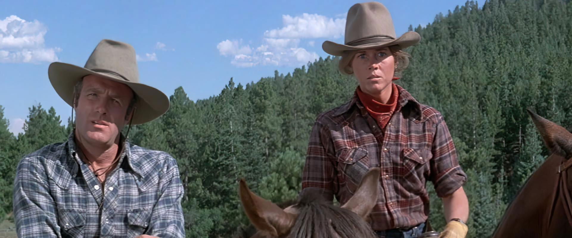 Comes a Horseman backdrop