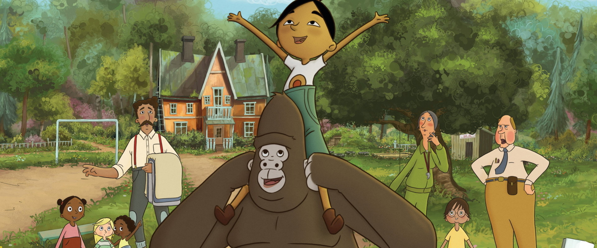 The Ape Star backdrop