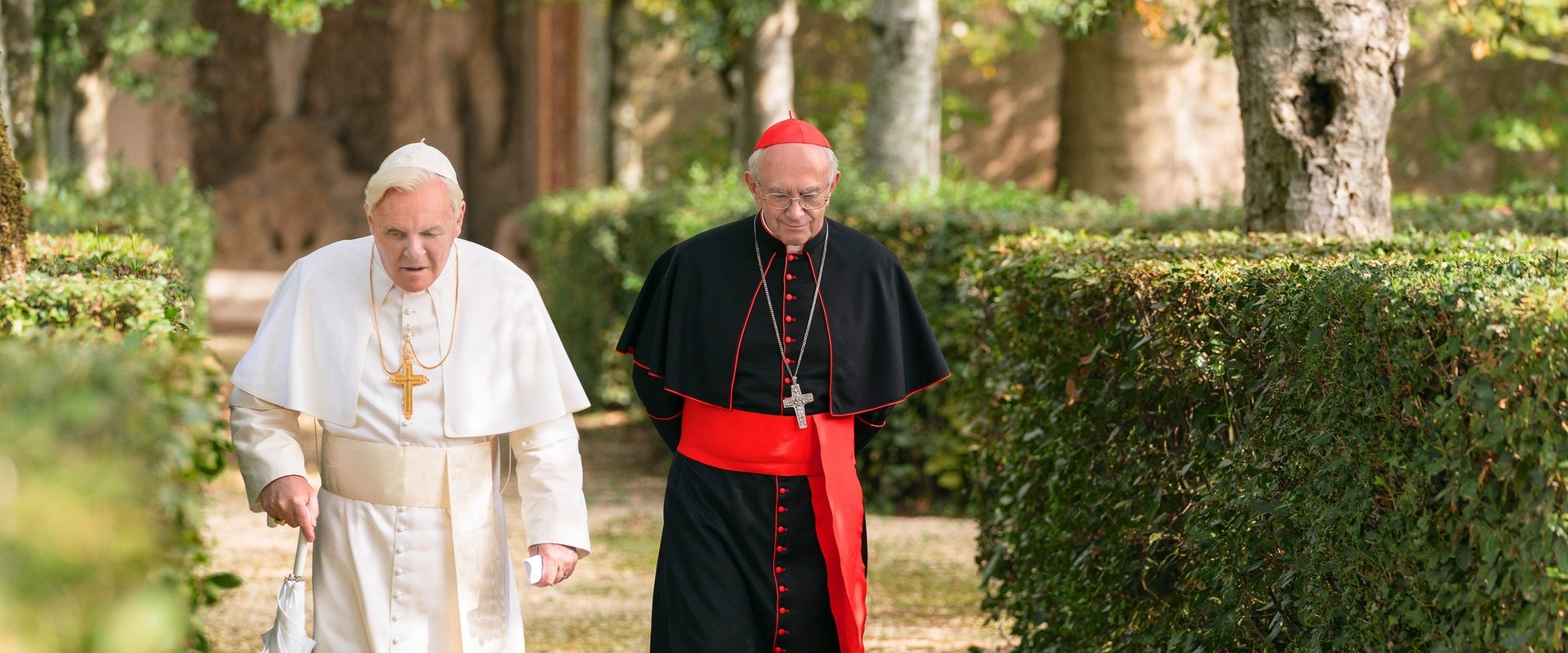 The Two Popes backdrop