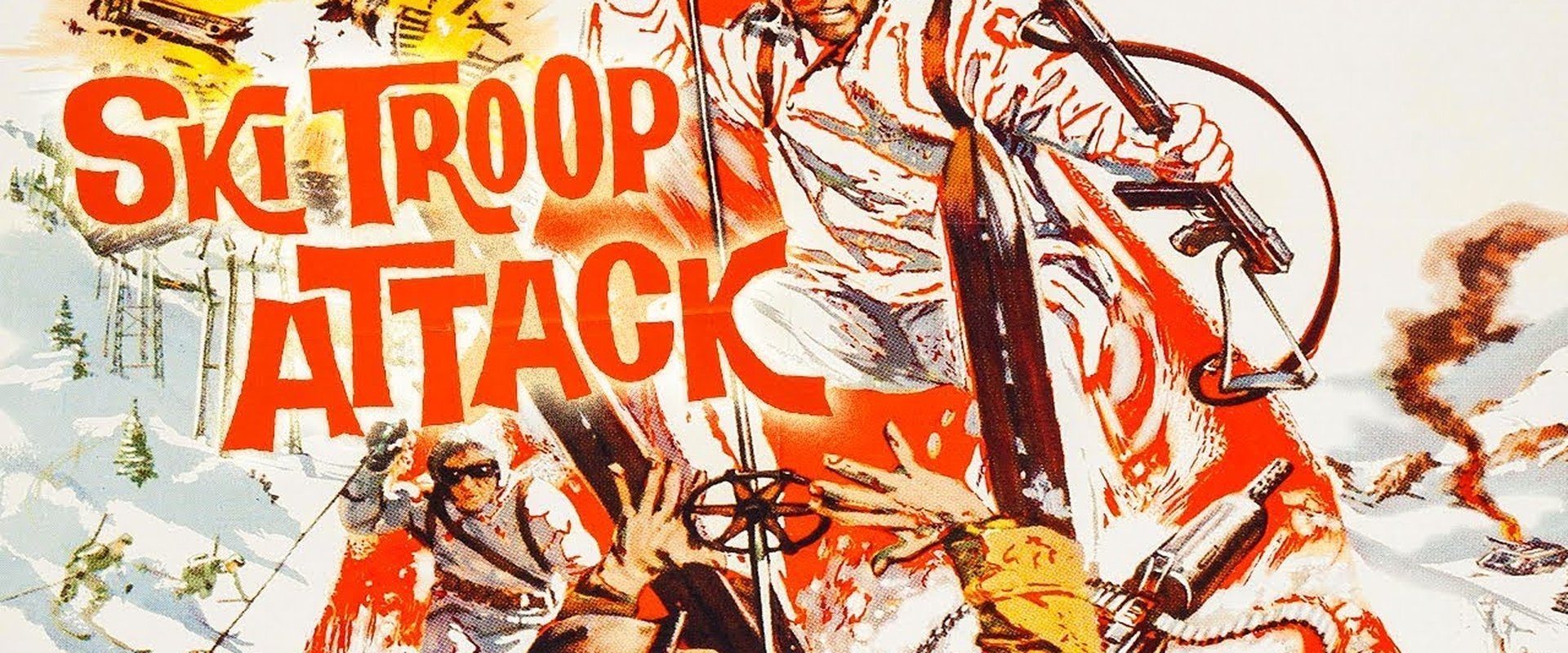 Ski Troop Attack backdrop