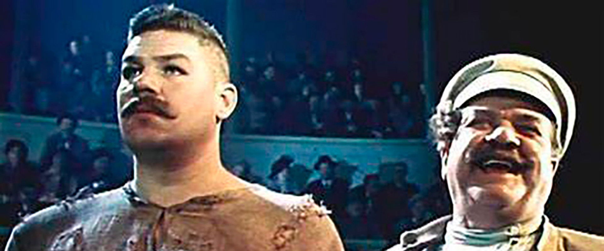 The Wrestler and the Clown backdrop