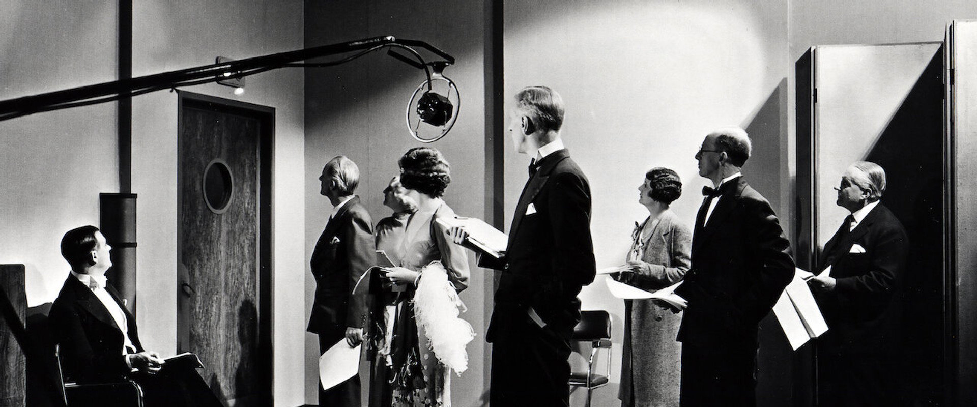 Death at Broadcasting House backdrop