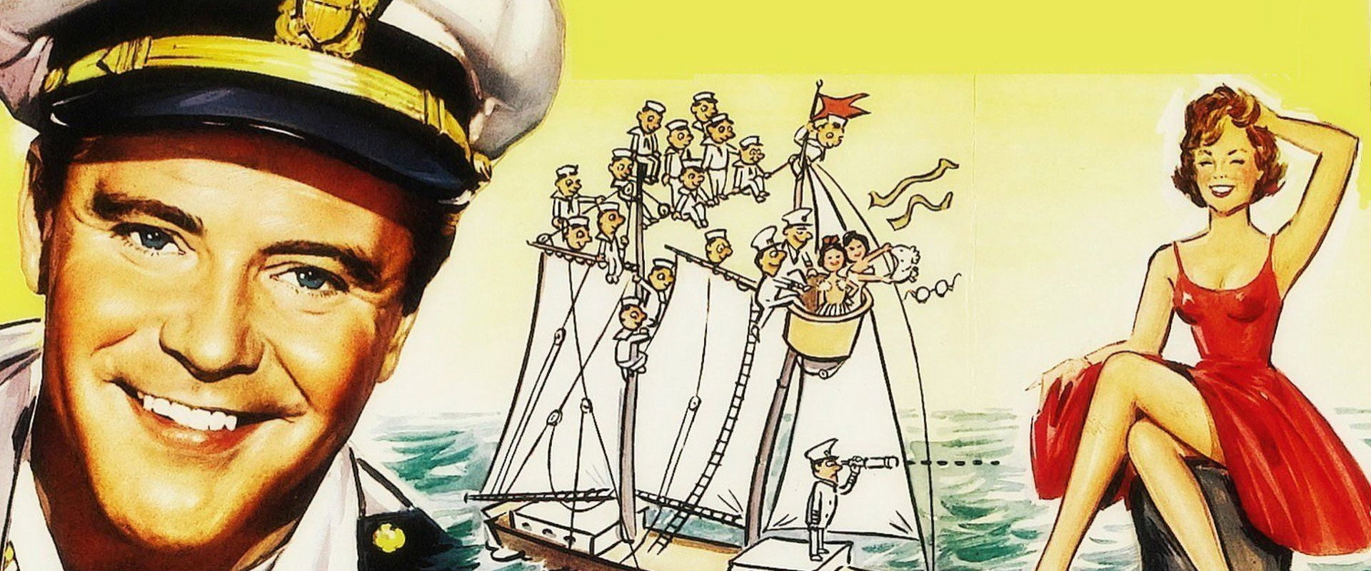 The Wackiest Ship in the Army backdrop