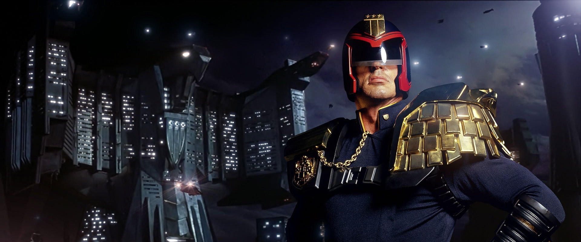 Judge Dredd backdrop
