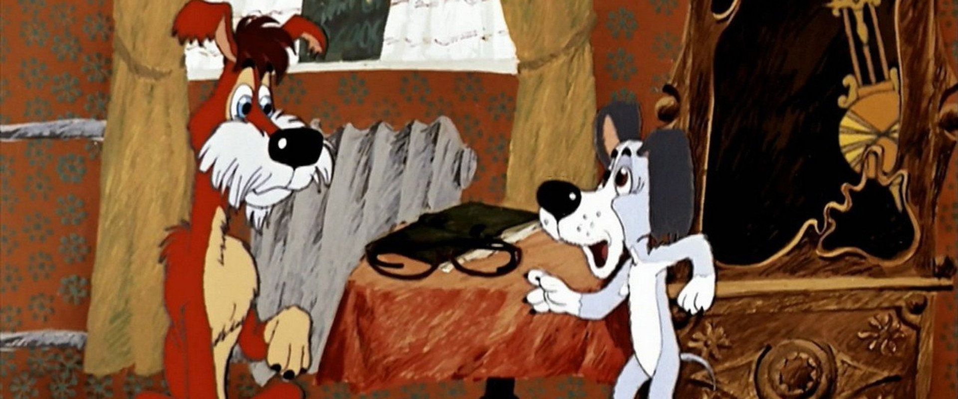 Bobik Visiting Barbos backdrop