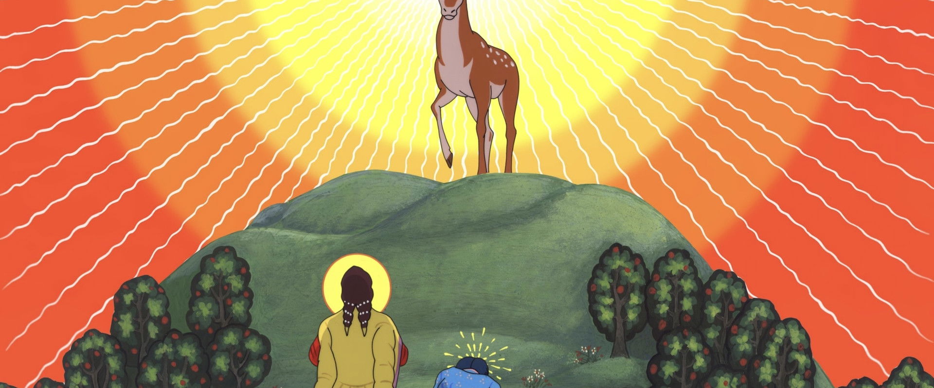 Song of the Miraculous Hind backdrop