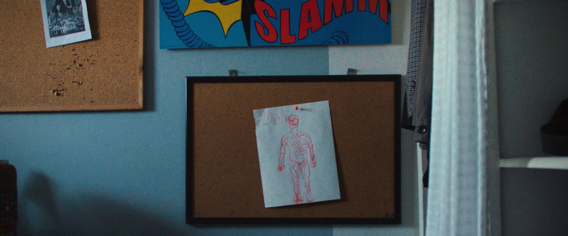 Man backdrop