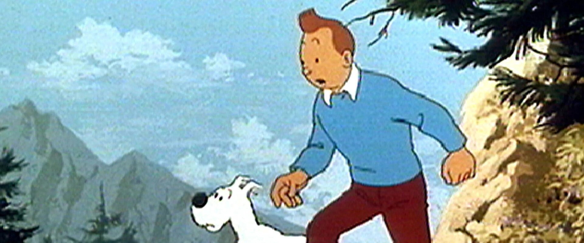 Tintin and the Lake of Sharks backdrop