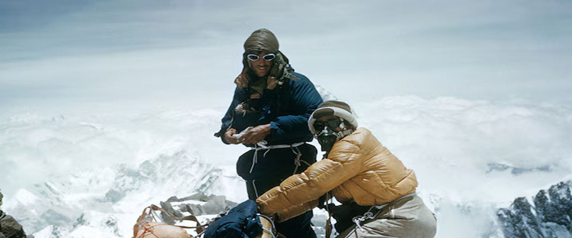 Kancha Sherpa: Last of the First from the 1953 Conquest of Mt Everest backdrop