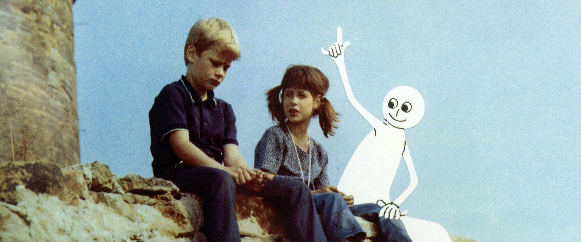 School Ghost backdrop