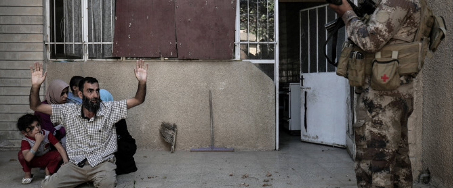 Inside Mosul backdrop
