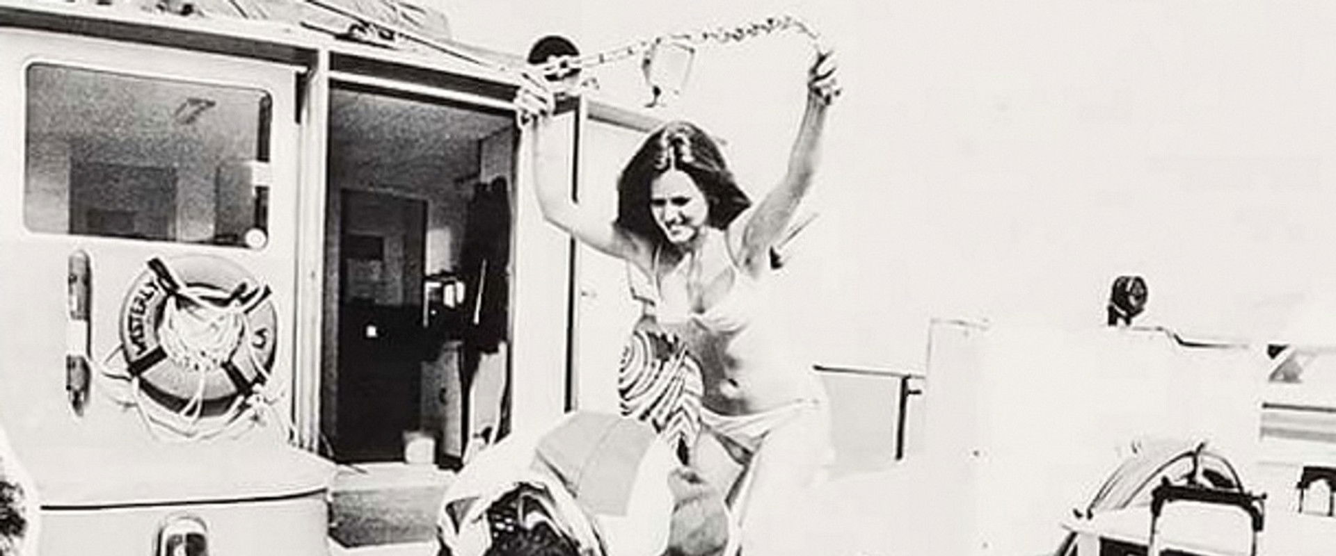 Policewomen backdrop