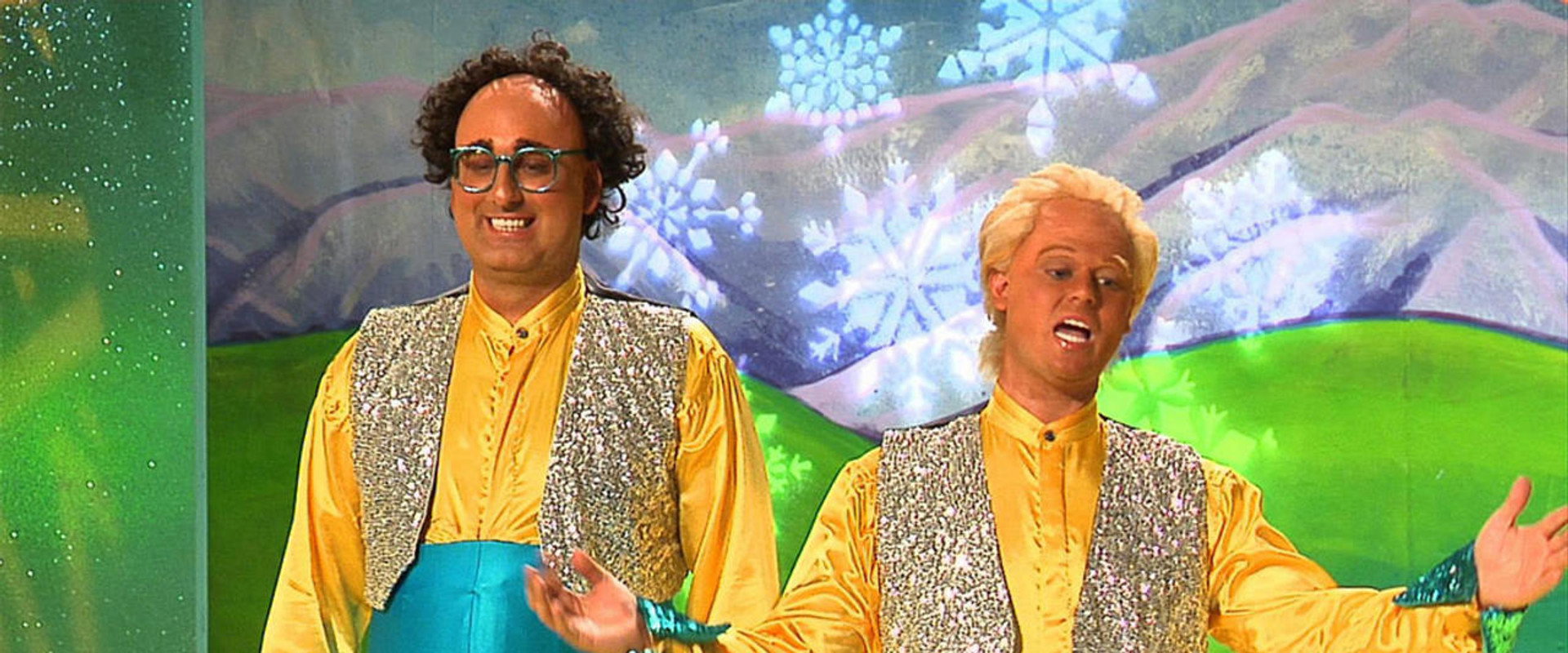 Tim and Eric Awesome Show, Great Job! Chrimbus Special backdrop