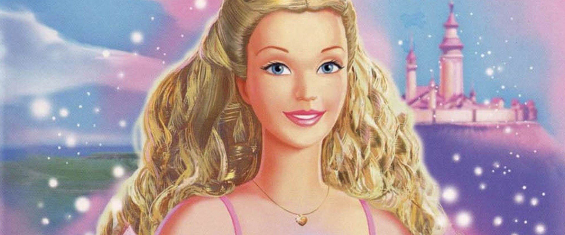 Barbie in the Nutcracker backdrop
