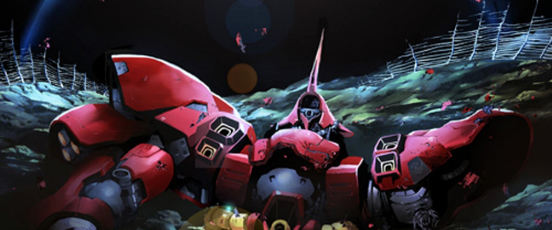 Mobile Suit Gundam: Twilight AXIS Remain of the Red backdrop