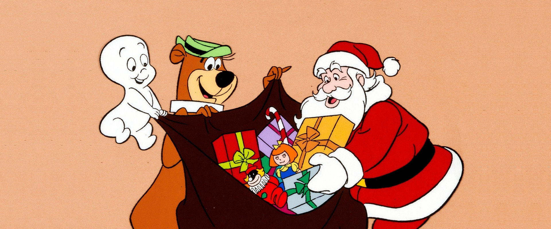 Casper's First Christmas backdrop