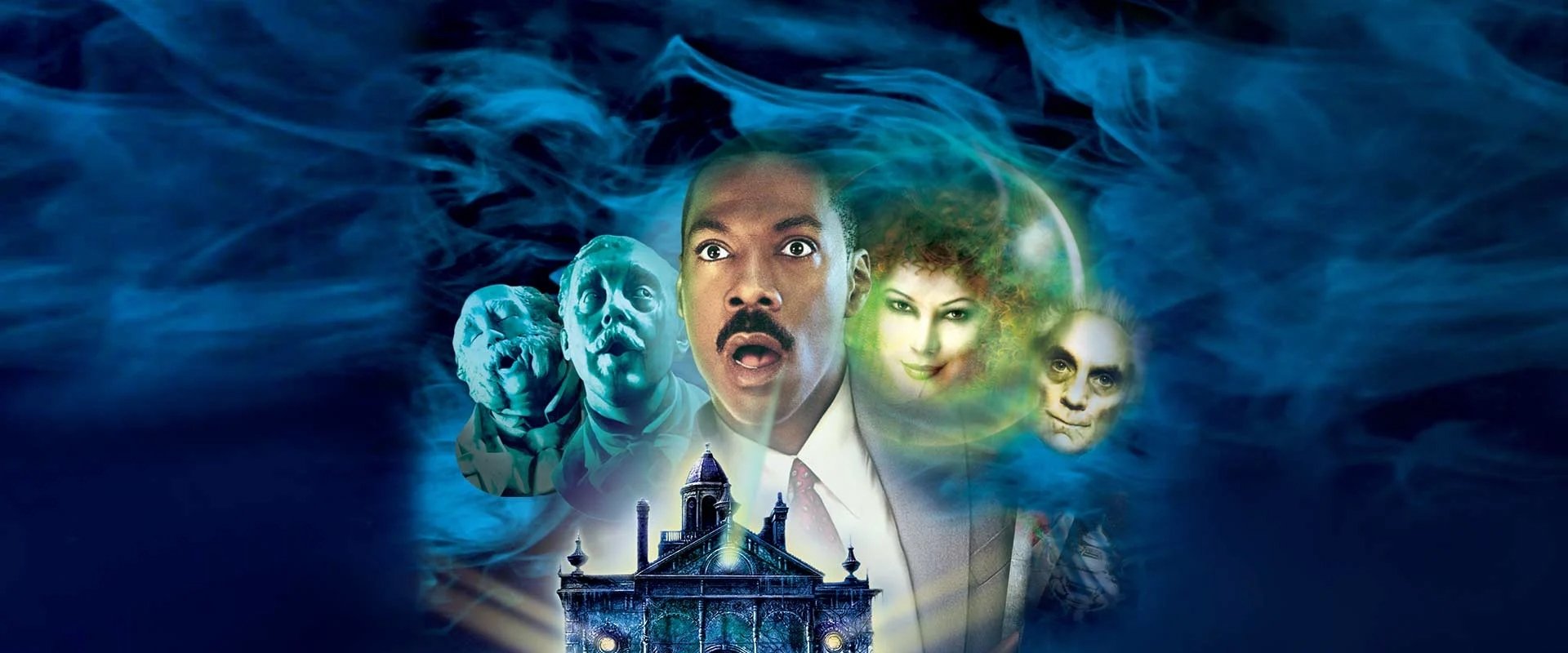 The Haunted Mansion backdrop