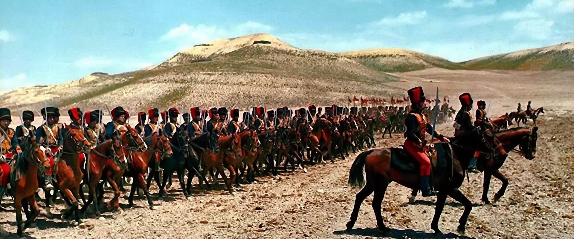 The Charge of the Light Brigade backdrop