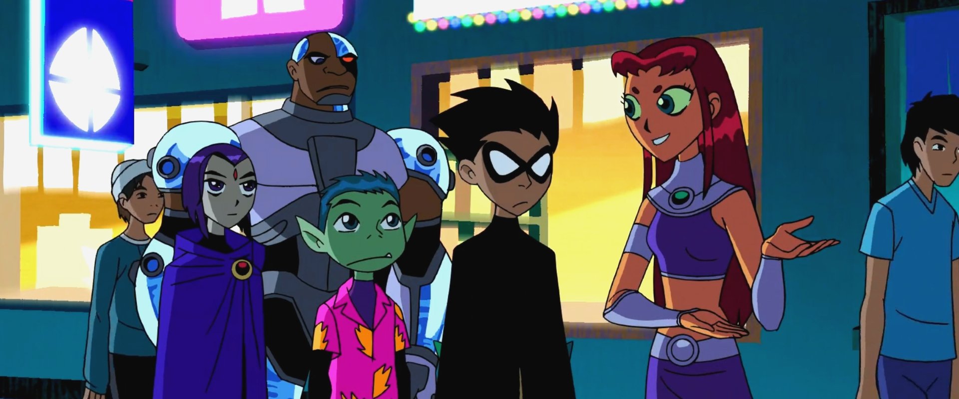 Teen Titans: Trouble in Tokyo backdrop