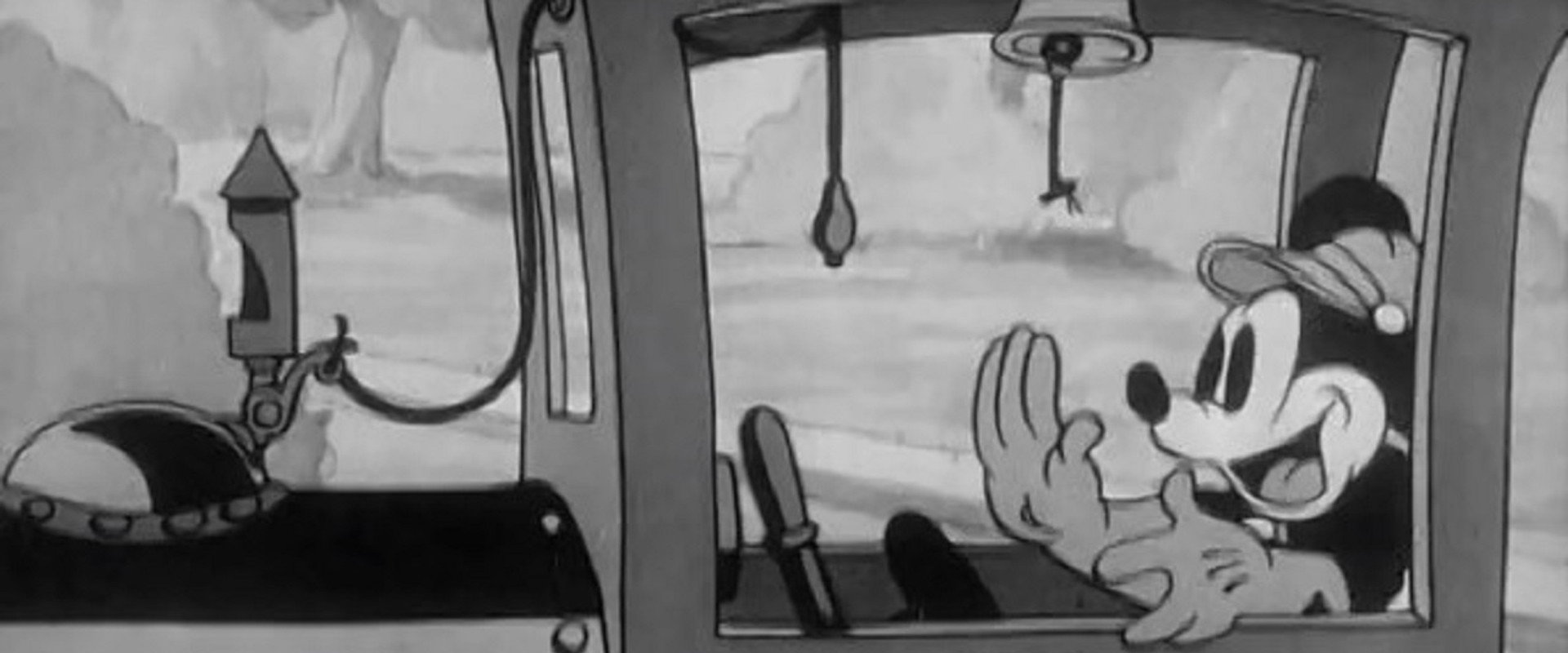 Mickey's Steam Roller backdrop