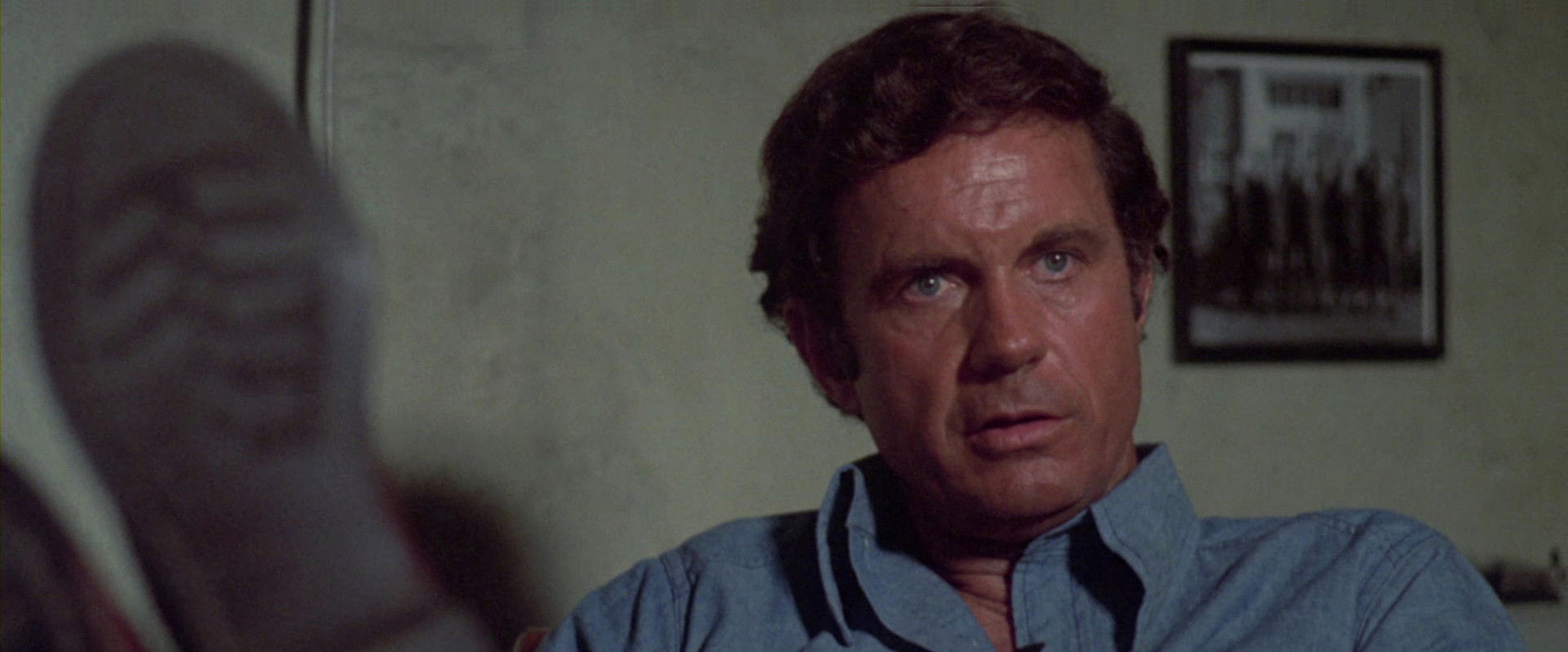 Man on a Swing backdrop