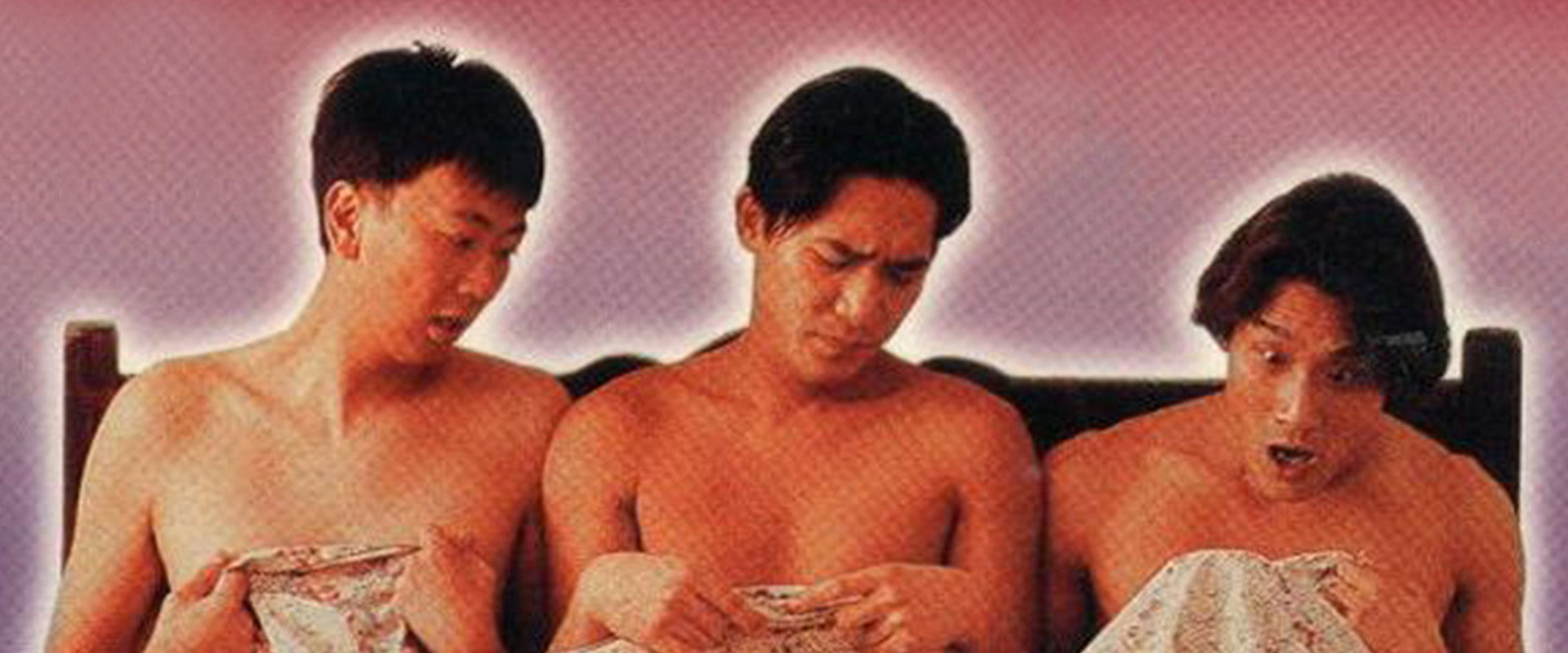 Tom, Dick and Hairy backdrop