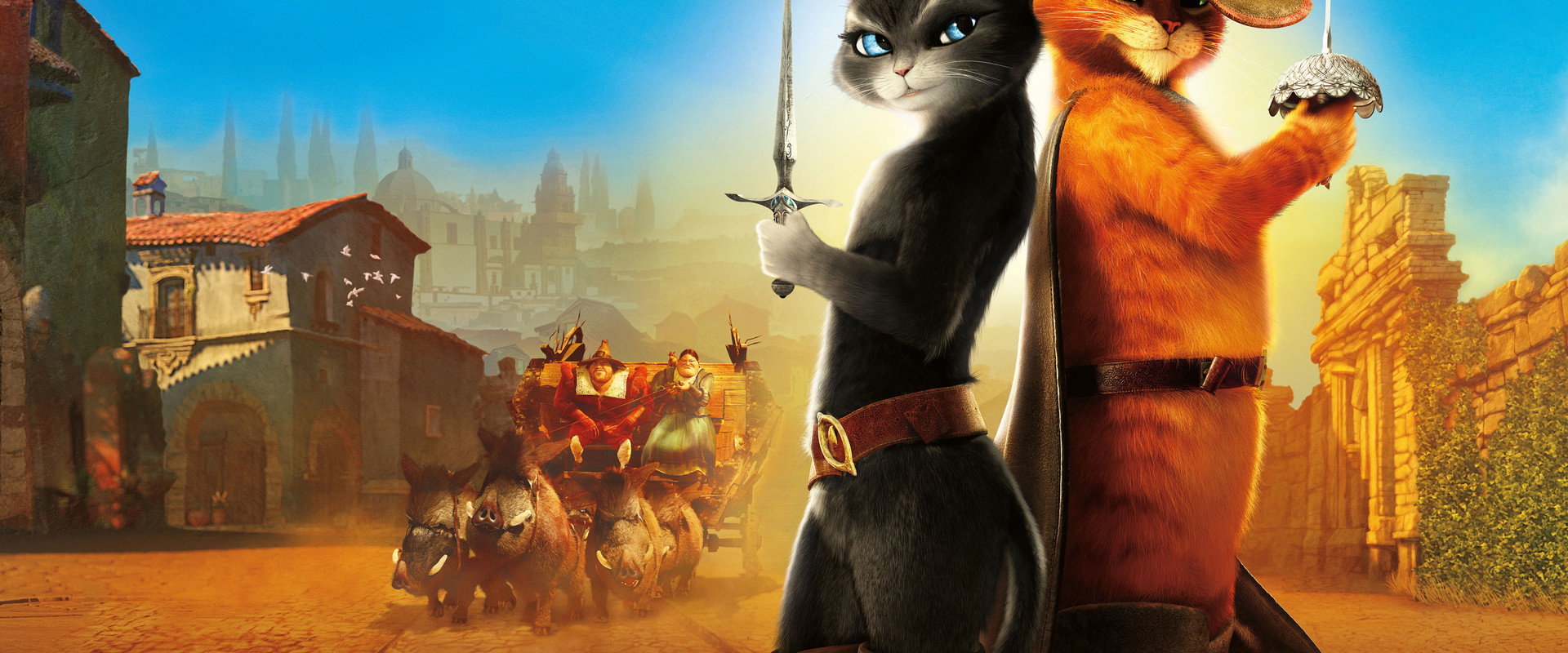 Puss in Boots backdrop