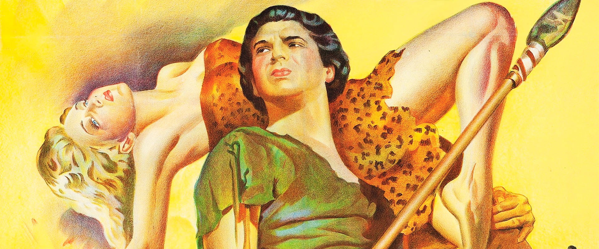 One Million B.C. backdrop